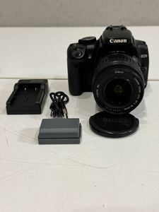 ★ Canon キャノン EOS Kiss Digital X DS126151 デジタルカメラ レンズキット バッテリー充電器 通電確認済み 中古品 #D619 1101HA