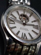★BULOVA/ブローバ　ACCUTRON　メンズ腕時計　自動巻き　裏スケ　ベルトジャンク　1004K_画像2