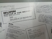 ドクター＆ザ・メディックスDOCTOR & THE MEDICS/BURN★シングル_画像3