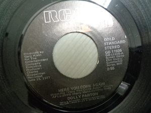 DOLLY PARTON/HERE YOU COME AGAIN★シングル