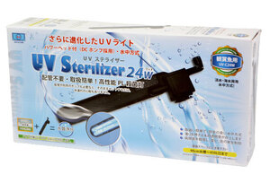 AZ-Japan UV Stelizer UV-C24W от 90 см до 450 л УФ для аквариумов и силовых голов с силовой головкой