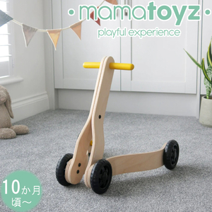 [ outlet ] mamatoyz mama toys Walker War car baby-walker handcart baby War car wooden toy 10 months about from wooden sp-026-02