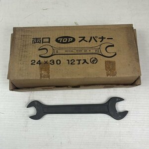 【アウトレット品】 TOP工業 両口スパナー スパナ 24×30mm 14丁セット 工具 sp-024-102