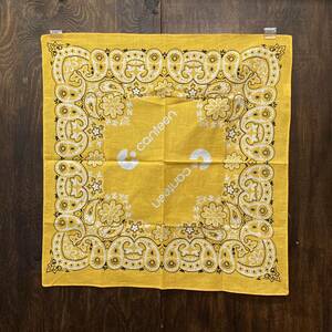 USA miscellaneous goods peiz Lee pattern bandana yellow America miscellaneous goods Canteen