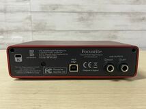 （n 2242）ジャンク品　Focusrite Nemko オーディオインターフェイス_画像3