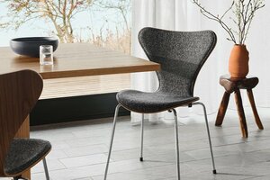 FRITZ HANSEN フリッツハンセン セブンチェア 椅子 限定 タグ付き グレー ウォールナット