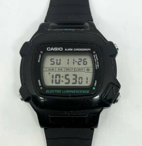 カシオ デジタル腕時計 W-740 電池交換済み 訳あり CASIO