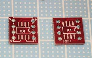 SOP8シングル→DIP8変換基板ＫＩＴ