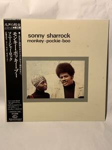 国内　帯付　Sonny Sharrock Monkey-Pockie-Boo、King Records K23P 6238