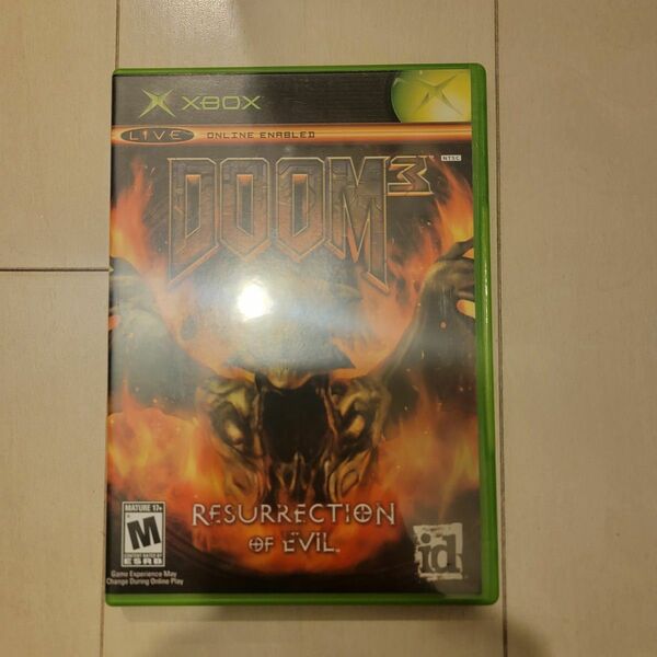 DOOM3 resurrection of evil 北米版 XBOX