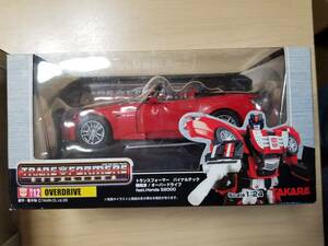  regular goods Transformer Vinal Tec 12 overdrive feat. Honda *S2000 Chogokin Transformers OVERDRIVE Honda S2000 Figure