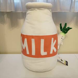 あおくび大根 ぬいぐるみ BIG クッション 2004年 エイコー 牛乳 MILK ミルク