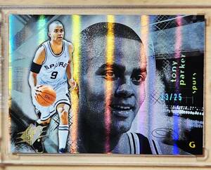 25枚限定 2004 -05 UD SPx Spectrum TONY PARKER (# /25) / トニー パーカー 