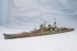【塗装済み完成品】 1/700 大日本帝国海軍 軽巡洋艦 熊野 Imperial Japanese Navy light cruiser Kumano