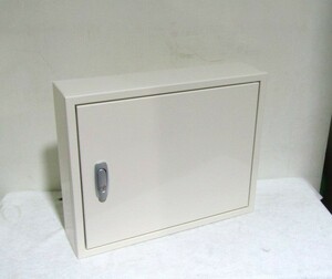 【現状品】○Naigai　キャビネット　TV盤　配電盤用　外寸:W500×D130×H400mm　木枠:450×350mm　 O.02.19.F