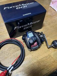 SHIMANO シマノ ForceMaster 600 電動リール 美品 PE3号300m 2回使用