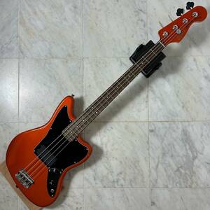 超美品 Squier by Fender JAGUAR BASS マッチングヘッド エレキベース ジャガーベース スクワイヤー by フェンダー 現状