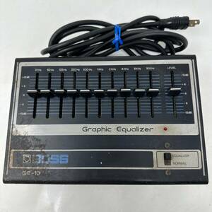 希少 名機 BOSS ボス GE-10 日本製 Graphic Equalizer グラフィックイコライザー ブースター エフェクター