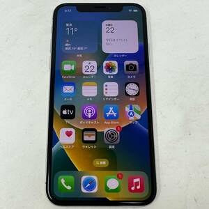 SIMフリー iPhone X 64GB MQAY2J/A 判定○ シルバー SIMロック解除済み Apple アップル