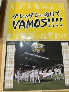 阪神タイガース　クライマックス CS 第3戦優勝試合限定配布　応援メッセージポスター　バモス　VAMOS ２枚セット