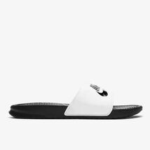 NIKE BENASSI JDI 343880 100/27cm 柔らかいミッドソールのフォームとジャージー素材の裏地/快適性でゆったりとした上質な履き心地を実現_画像3