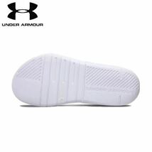 UNDER ARMOUR コアPTH スライド シャワー サンダル 3021286-100/27cm 人間工学に基づいた構造で卓越した快適性とフィット感_画像2