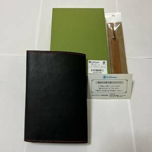 [ new goods ] Gulf Stream original leather book cover book mark attaching Gulf Stream Italy made cow cow leather use leather saddle leather cow leather pocketbook cover .