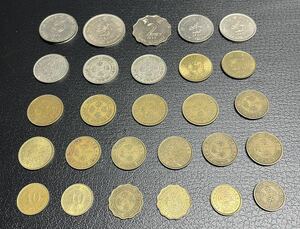 外国硬貨　香港ドル　おまとめ27枚　古銭　アンティークコイン　一圓