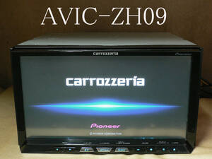 ★★★carrozzeria 最終2022年更新/地デジ/SD/Bluetooth/DVD/CD AVIC-ZH09 動作保証 即決送料無料！★