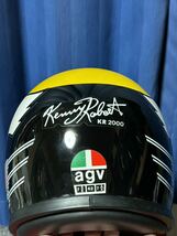 当時物 AGV エージーブイ KR2000 ケニーロバーツ フルフェイス ヘルメット 62cm_画像7