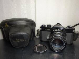 中古現状品 ASAHI PENTAX/アサヒ ペンタックス スポットマティックSP SPOTMATIC レンズ フィルムカメラ TAKUMAR 1;1.4/50 ジャンク