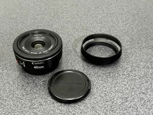 【美品】単焦点レンズ EF40mm F2.8 STM EF4028STM【Canon EFマウント】