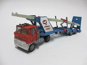 CORGI TOYS コーギー トイズ MAJOR 1138 CAR TRANSPORTER WITH FORD TILT CAB H SERIES TRACTOR