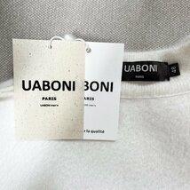 最高峰EU製＆定価5万◆UABONI*Paris*セーター*ユアボニ*パリ発◆ミンク/カシミヤ混 厚手 防寒 ふわふわ 秋冬 定番 男女兼用 2XL/52サイズ_画像7