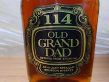 送料無料 old grand dad 114 lot18 オールドグランダッド 未開栓 750ml 57% 箱 ウイスキー バーボン 検索 ブラントン ワイルドターキー_画像5