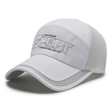 帽子 メンズ メッシュ キャップ スポーツ ランニング UVカット速乾 軽薄 つば長 紫外線対応 男女兼用-ネイビー_画像9