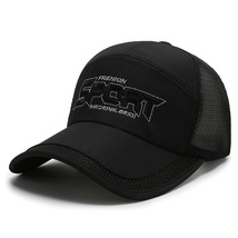 帽子 メンズ メッシュ キャップ スポーツ ランニング UVカット速乾 軽薄 つば長 紫外線対応 男女兼用-ネイビー_画像10