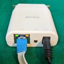 【中古・送料無料】BUFFALO バッファロー　マルチプロトコルプリントサーバー　LPV4-TX1　ファームupdate済（Ver 1.1.0）_画像2