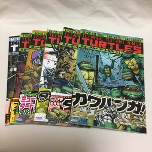 ミュータントタートルズ　vol.1〜5 +オムニバス　ケビン・イーストマン、トム・ワルツ/ダン・ダンカン　ShoProBooks 初版本　アメコミ