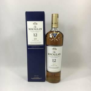 マッカラン The MACALLAN 12年 ダブルカスク 箱付 700ml 40% ハイランド ウイスキー 未開栓 お酒