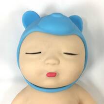 アグリーベイビーズ BIG ブルー 約29cm スクイーズ 赤ちゃん人形 小サイズ１体付_画像2