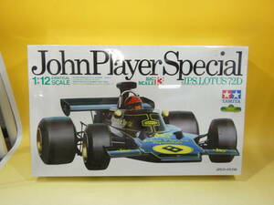 【ジャンク扱い】未開封品　タミヤ　1/12　JohnPlayer Special　LOTUS72D　J.P.S.ロータス72D　【プラモデル】J6　S1116