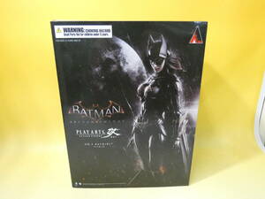 【中古】スクウェア・エニックス　プレイアーツ改　バットマン　BATMAN　ARKHAM KNIGHT　バッドガール　難あり【フィギュア】J1　S35