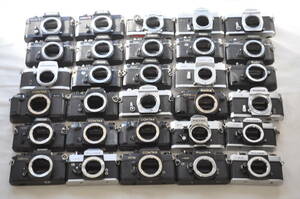 ジャンクカメラセット CONTAX RTS FUJICA ST801 KONICA T3など 30個 まとめ 動作未確認