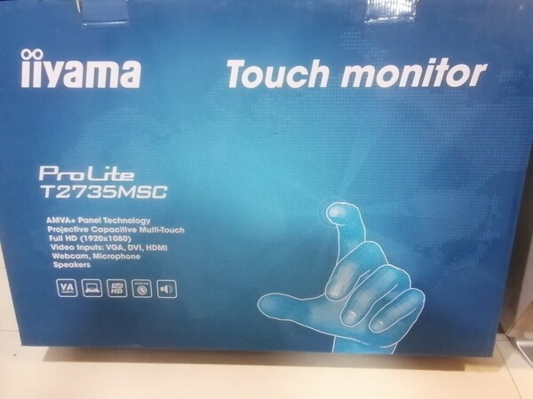 送料込み iiyama ProLite T2735MSC 27インチ10点マルチタッチモニター ジャンクとして
