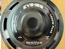 Electro-Voice ( エレクトロボイス ) EVS-18S ウーハーユニット ウーファー 1個 元箱付き 綺麗です_画像7