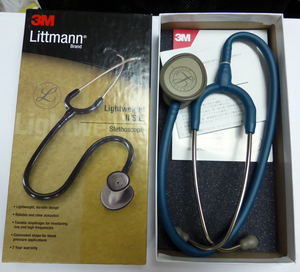 3M Littmann リットマン ライトウェイトII S.E. ステソスコープ 聴診器 カリビアンブルー 2452 71cm 綺麗 です 17