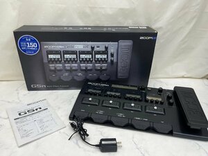 Y0136　現状品　PA機器　マルチエフェクター　ZOOM　G5n 【元箱あり】