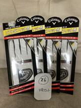 まとめ買いでお得に 新品　Callaway Warbird Gloveキャロウェイ ゴルフグローブ ウォーバード サイズ26左4枚_画像1