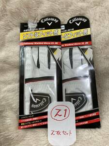  новый товар Callaway Warbird Glove Callaway Golf перчатка War bird размер 21 левый 2 листов 